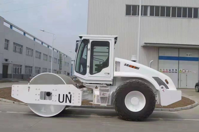 世界有我，山推助力聯(lián)合國維和任務(wù)。